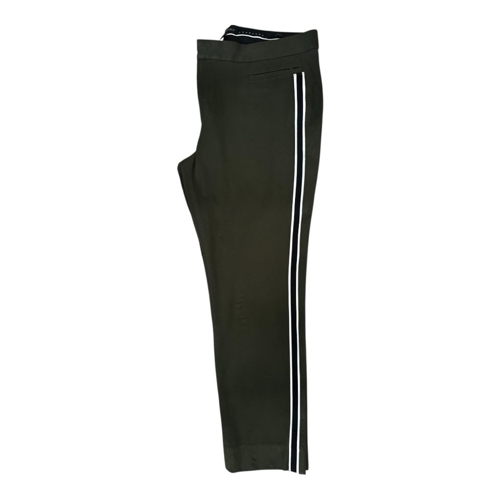 Banana Republic SLOAN SKINNY-FIT SIDE-STRIPE PANT Sz 14 - Picture 3 of 5